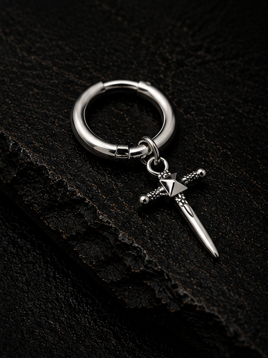 Dagger Drop Earring