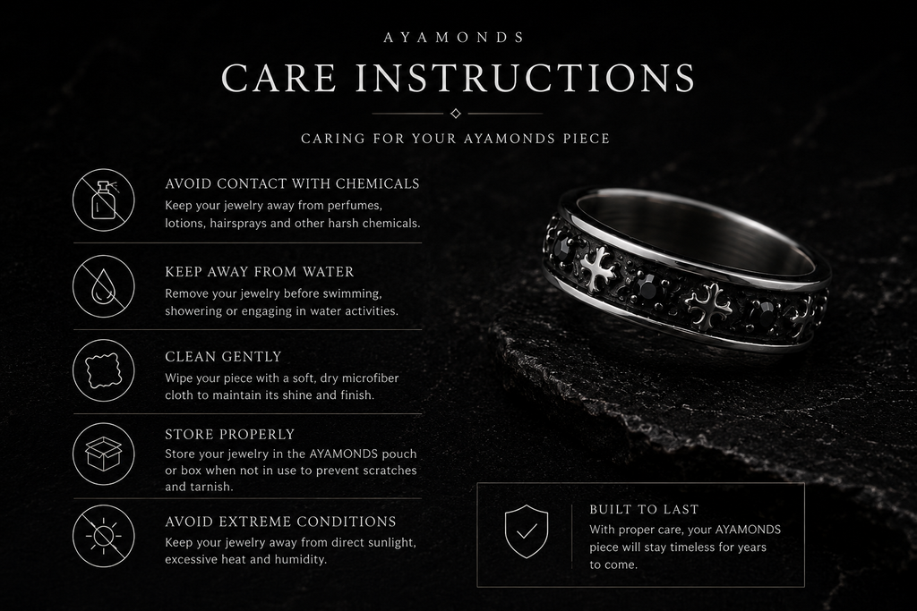 Nocturne Cross Ring