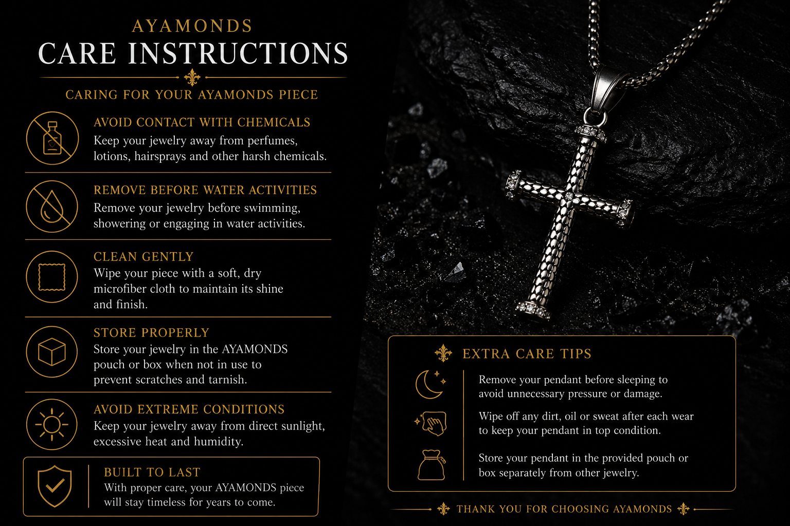 Midnight Redemption Pendant