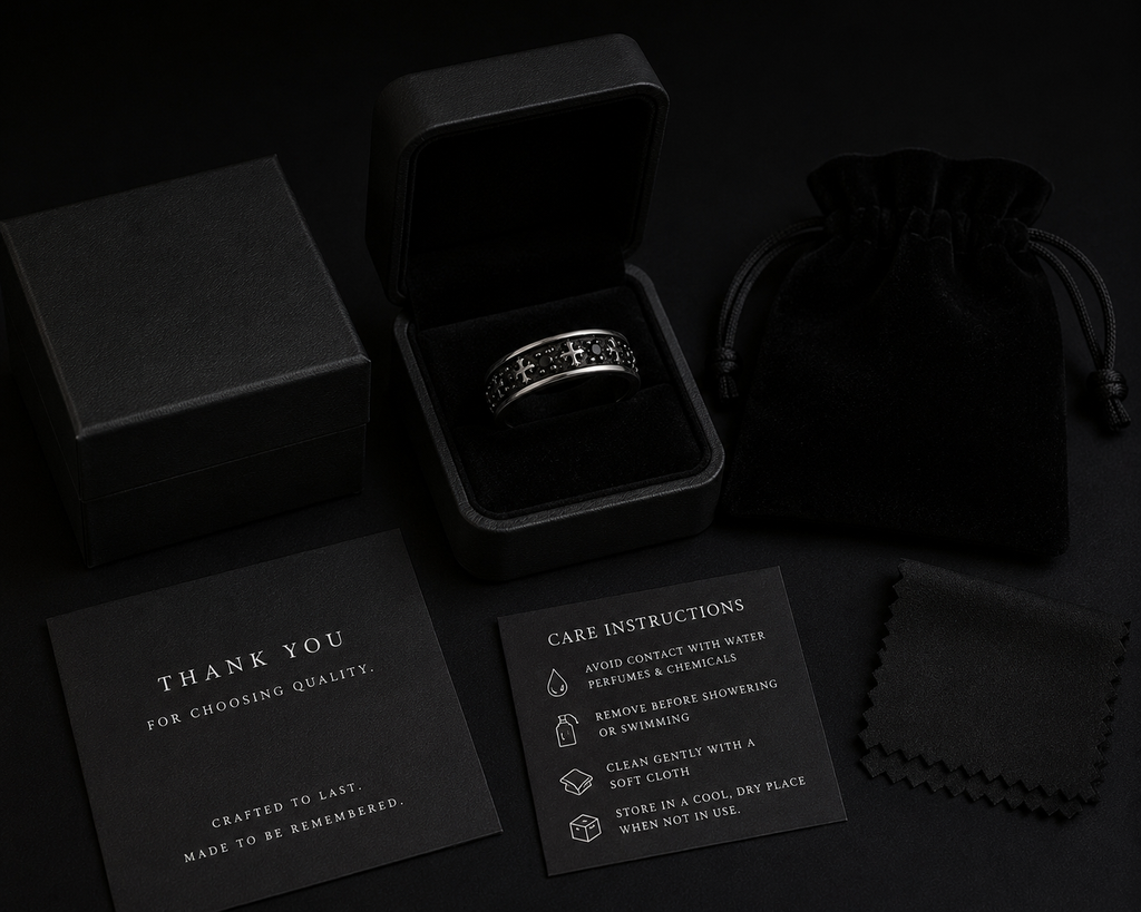 Nocturne Cross Ring